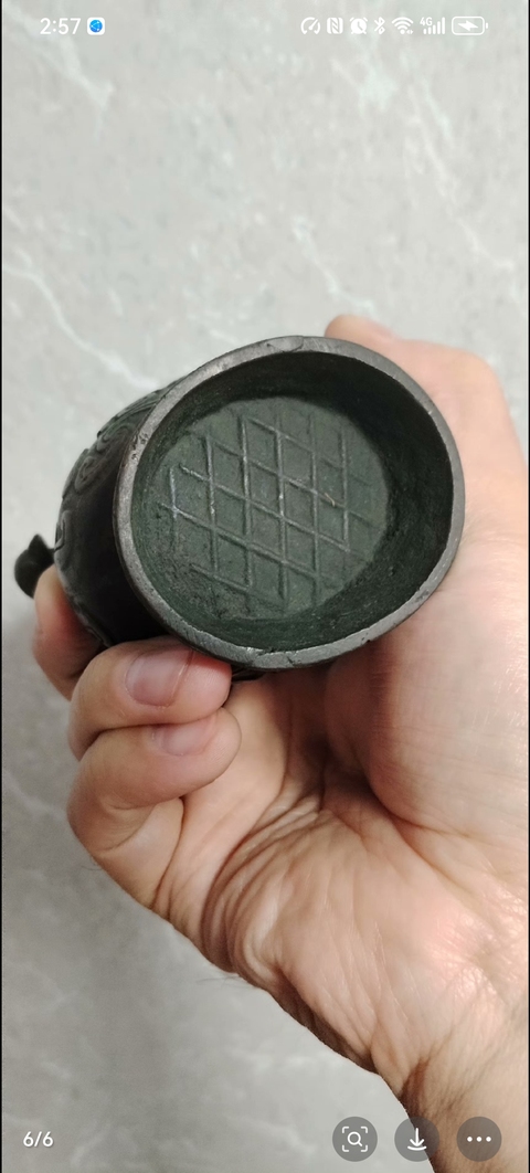 古玩銅器明代提梁壺拍賣，當前價格12800元