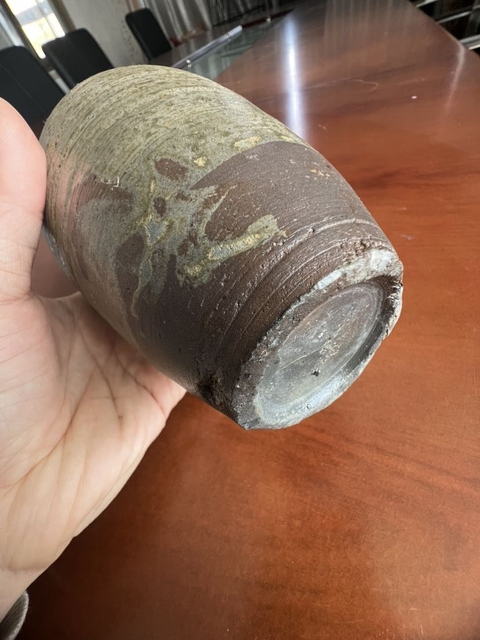 古玩陶瓷北宋越窯青瓷雙系罐拍賣,當前價格598元
