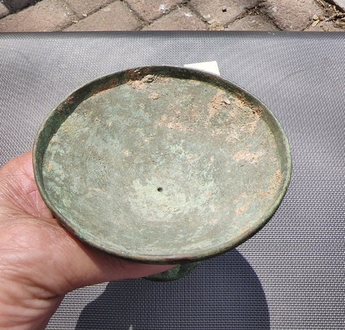 古玩銅器銅燈真品鑒賞圖