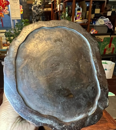 古玩雜項隨形筆筒真品鑒賞圖