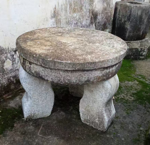 古玩雜項(xiàng)石桌真品鑒賞圖
