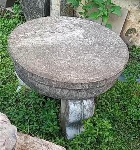 古玩雜項(xiàng)石桌真品鑒賞圖