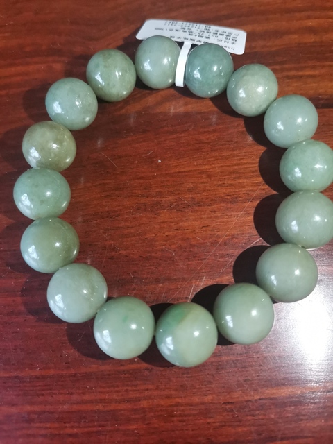 古玩玉器翡翠珠串拍賣，當前價格360元