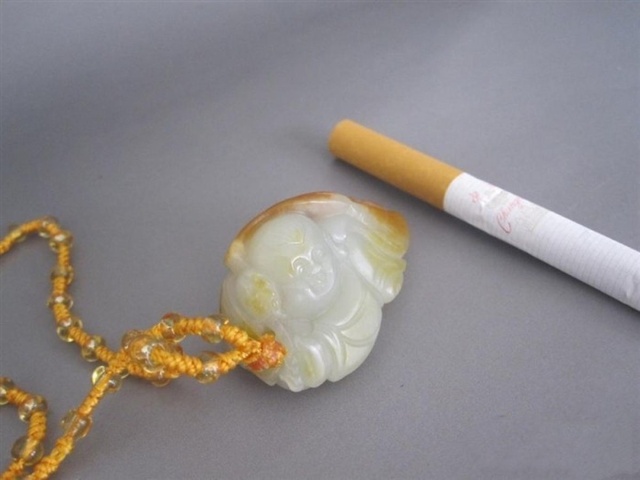 古玩玉器和田玉童子掛件拍賣,當前價格2288元