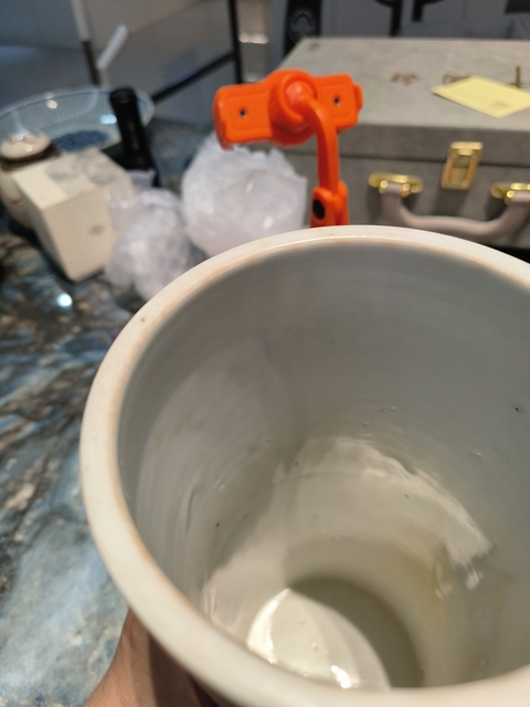 古玩陶瓷龍紋帽筒真品鑒賞圖