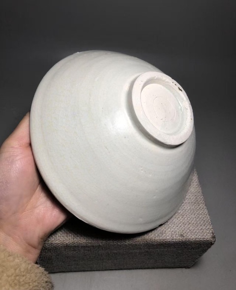 古玩陶瓷(南宋)青白釉刻花斗笠碗(有很高藝術收藏價值)拍賣,當前價格0元
