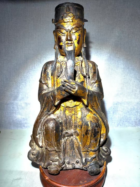 古玩銅器佛像真品鑒賞圖
