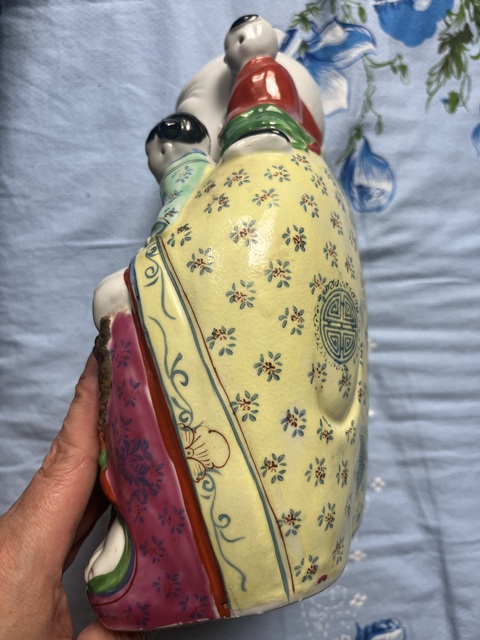 古玩陶瓷彌勒佛真品鑒賞圖