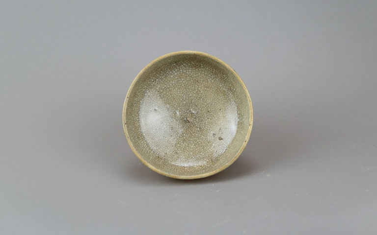 古玩陶瓷哥釉水洗真品鑒賞圖
