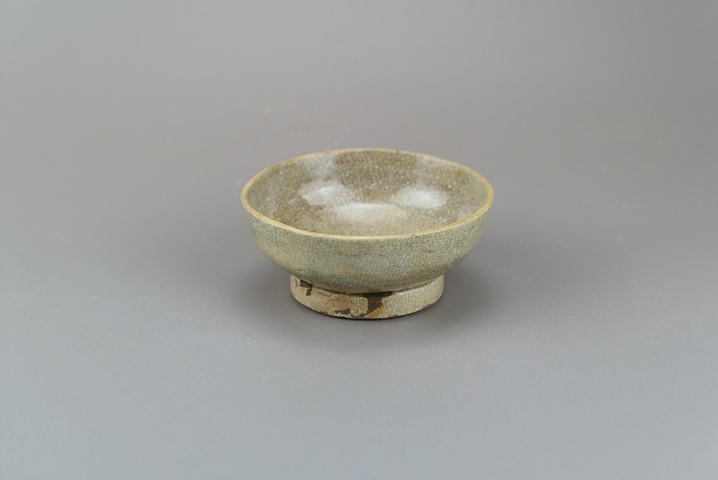 古玩陶瓷哥釉水洗真品鑒賞圖