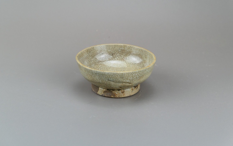 古玩陶瓷哥釉水洗真品鑒賞圖
