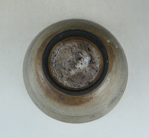 古玩陶瓷哥釉碗真品鑒賞圖