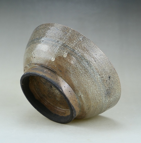 古玩陶瓷哥釉碗真品鑒賞圖