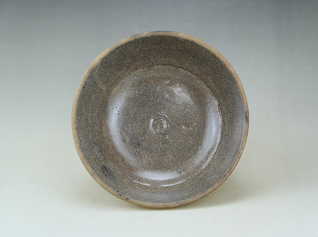 古玩陶瓷哥釉碗真品鑒賞圖