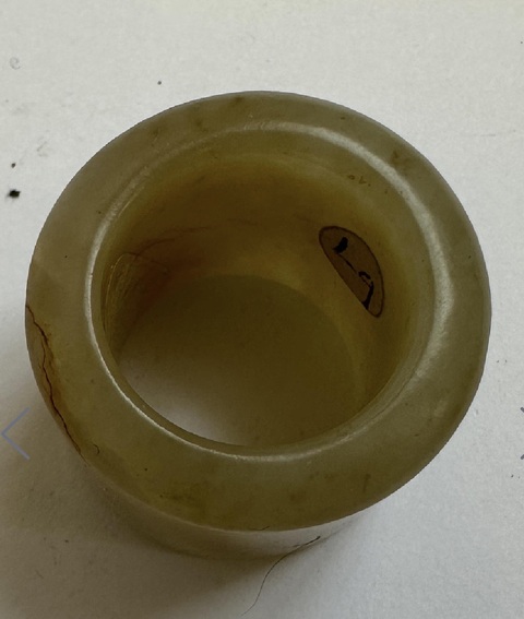 古玩玉器玉扳指真品鑒賞圖