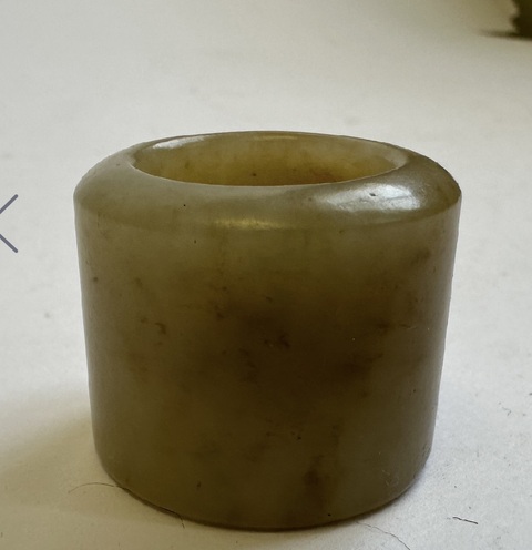 古玩玉器玉扳指真品鑒賞圖