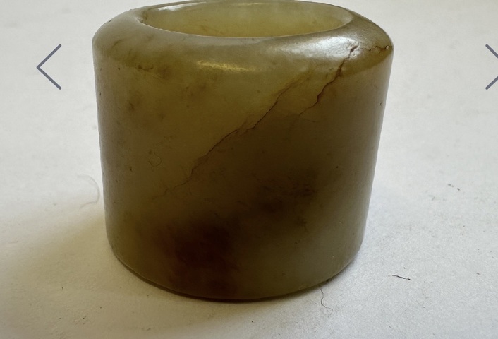 古玩玉器玉扳指真品鑒賞圖