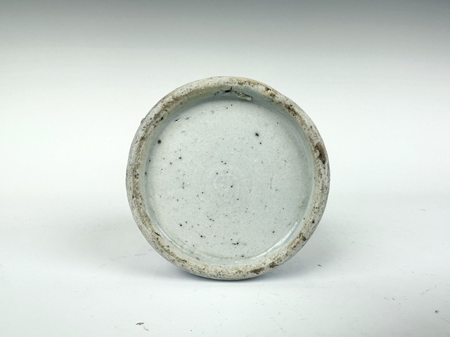 古玩陶瓷清乾隆·青花山水人物水盂拍賣，當前價格888元