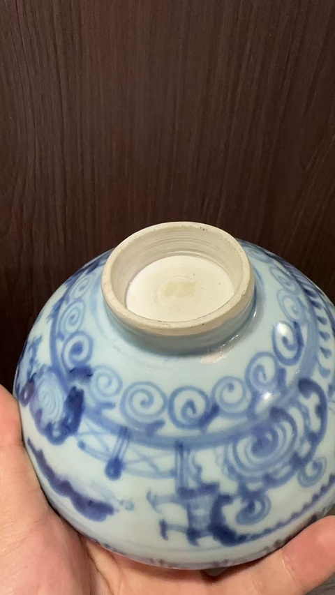 古玩陶瓷青花碗真品鑒賞圖