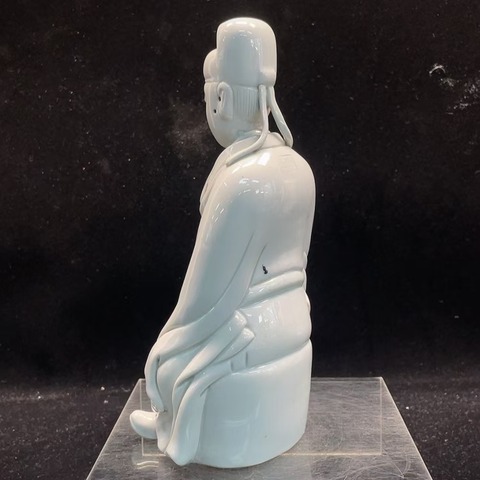 古玩陶瓷德化窯觀塑像拍賣,當前價格800元