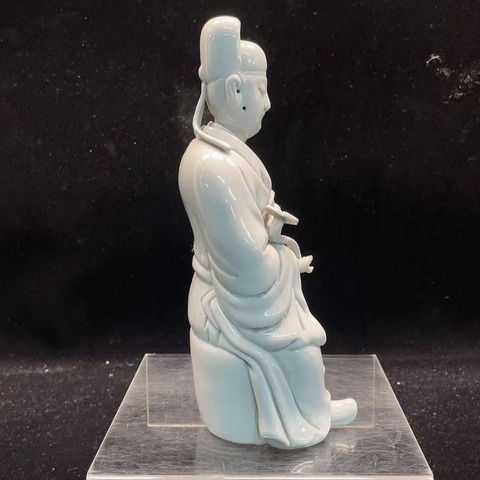 古玩陶瓷德化窯觀塑像拍賣,當前價格800元