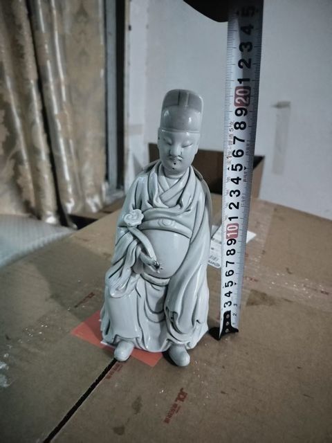 古玩陶瓷德化窯觀塑像拍賣,當前價格800元