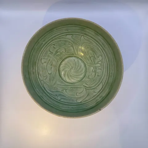 古玩陶瓷金村窯珠光青瓷碗真品鑒賞圖