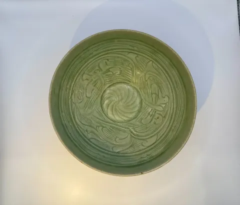 古玩陶瓷金村窯珠光青瓷碗真品鑒賞圖