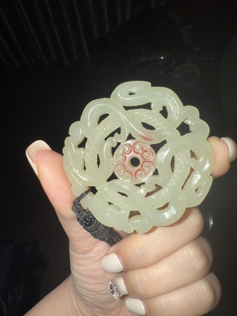 古玩玉器出闊璧真品鑒賞圖