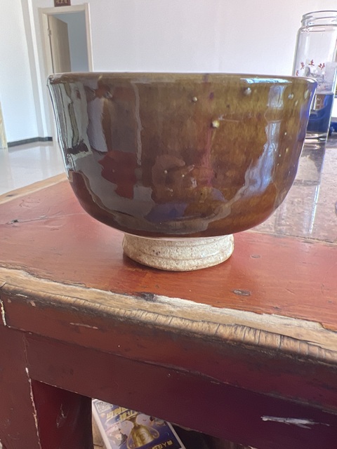 古玩陶瓷褐釉杯真品鑒賞圖