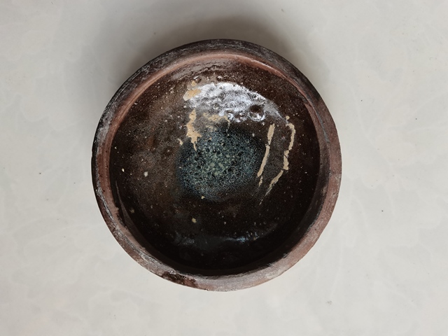 古玩陶瓷宣州窯醬釉燈盞拍賣，當前價格0元