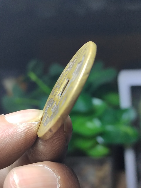 古玩錢幣寶川當十木刻版趣味幣拍賣，當前價格450元