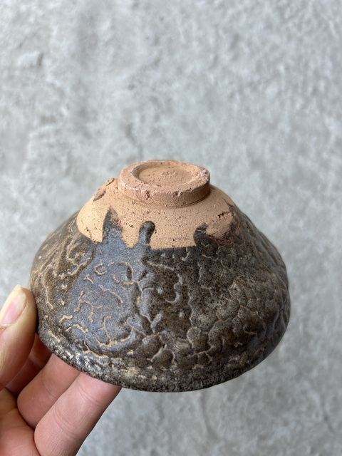 古玩陶瓷建窯龜背盞拍賣,當前價格255元