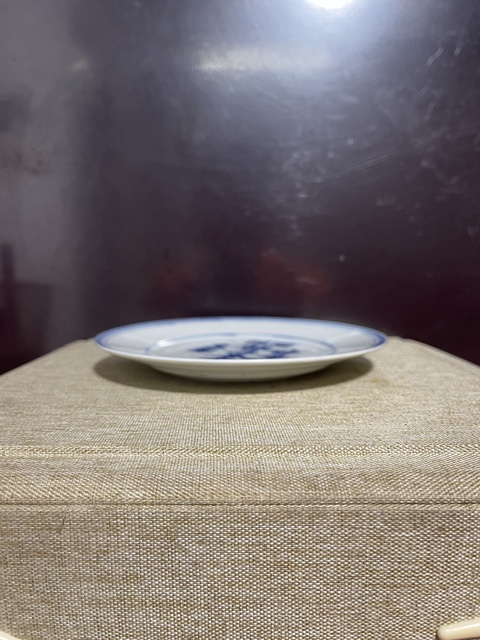 古玩陶瓷清青花商號文字盤拍賣,當前價格1280元