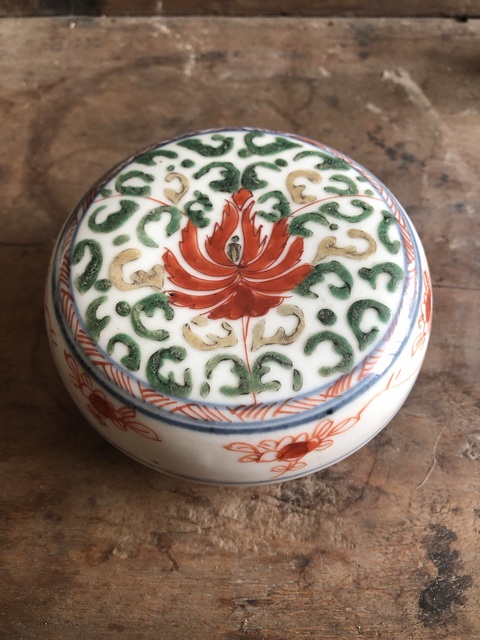 古玩陶瓷清·康熙 青花五彩花卉紋粉盒拍賣,當(dāng)前價(jià)格6000元