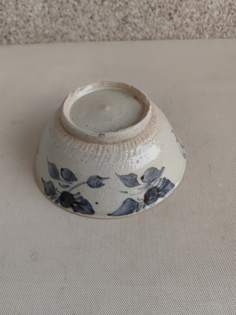 古玩陶瓷青花花卉紋碗拍賣,當(dāng)前價(jià)格680元