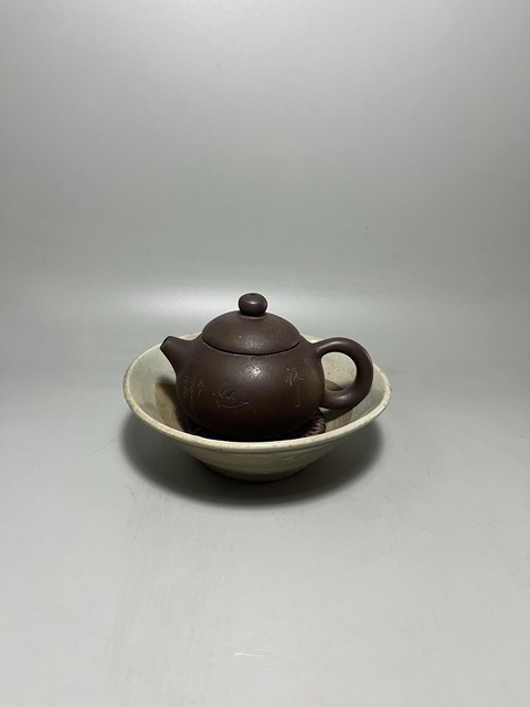 古玩陶瓷青白釉茶碗拍賣，當前價格0元