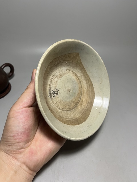 古玩陶瓷青白釉茶碗拍賣，當前價格0元