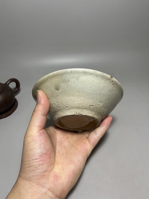 古玩陶瓷青白釉茶碗拍賣，當前價格0元