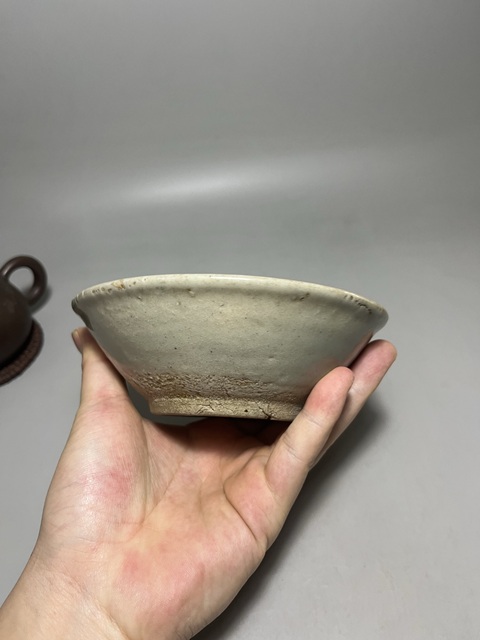 古玩陶瓷青白釉茶碗拍賣，當前價格0元