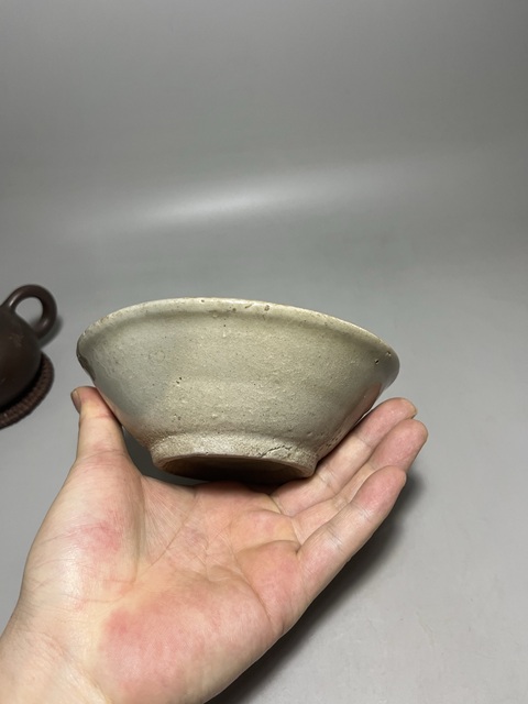 古玩陶瓷青白釉茶碗拍賣，當前價格0元