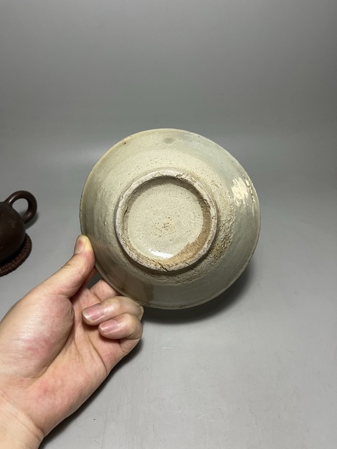 古玩陶瓷青白釉茶碗拍賣，當前價格0元