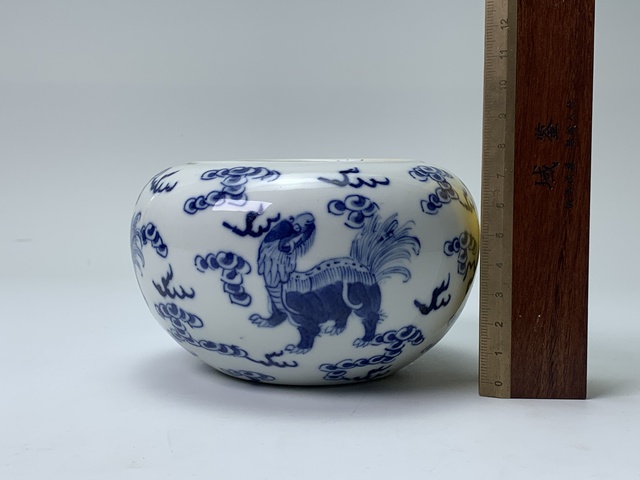 古玩陶瓷水盂真品鑒賞圖