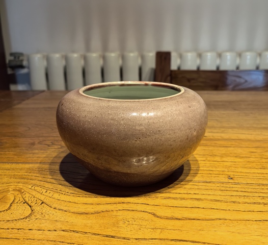 古玩陶瓷清中晚期豇豆紅釉水洗拍賣，當前價格12000元