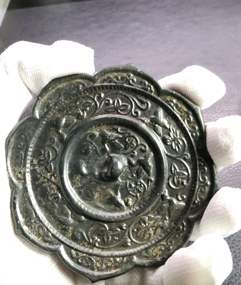 古玩銅器銅鏡真品鑒賞圖