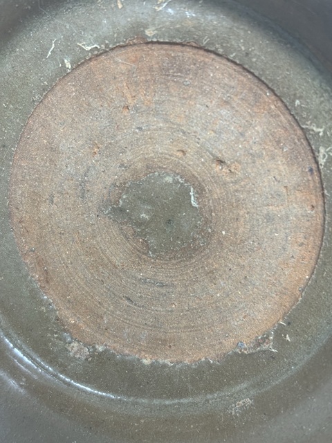 古玩陶瓷元·龍泉洗真品鑒賞圖