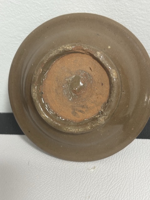 古玩陶瓷元·龍泉洗真品鑒賞圖