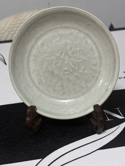古玩陶瓷北宋·刻花洗真品鑒賞圖