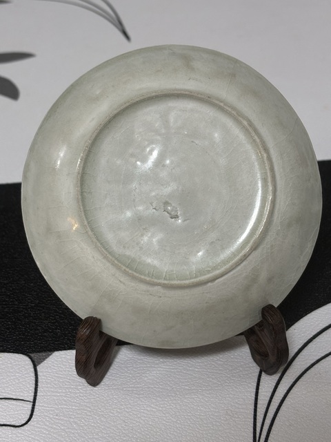 古玩陶瓷北宋·刻花洗真品鑒賞圖