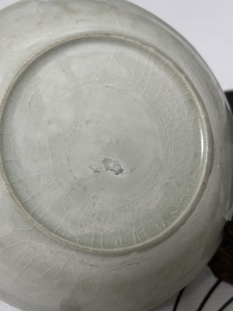 古玩陶瓷北宋·刻花洗真品鑒賞圖
